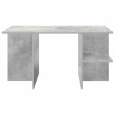 Dohányzóasztal betonszürke 87 x 50 x 45 cm mérnöki fa
