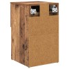 Ágyat tartó szekrény 2 db antik fa 29 x 31,5 x 49 cm szerelt fa
