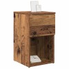 Ágyat tartó szekrény 2 db antik fa 29 x 31,5 x 49 cm szerelt fa