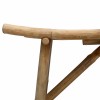 Kerti pad természetes 110 x 45 x 50 cm bambusz
