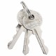 U lakat kulcsokkal 100 pcs bronz vas
