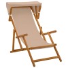 Hintaágy 4 db 3 pozíció tömör eukaliptusz fa tópszínű