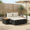 Kültéri kanapé szett 4 -seater 4 pcs 55 x 30 x 39 cm