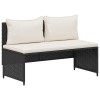 Kültéri kanapé szett 4 -seater 4 pcs 55 x 30 x 39 cm
