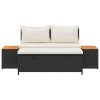Kültéri kanapé szett 4 -seater 4 pcs 55 x 30 x 39 cm