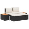 Kültéri kanapé szett 4 -seater 4 pcs 55 x 30 x 39 cm