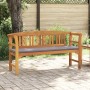 Rózsapad természetes 157 x 46 x 82,5 cm tömör akácfa