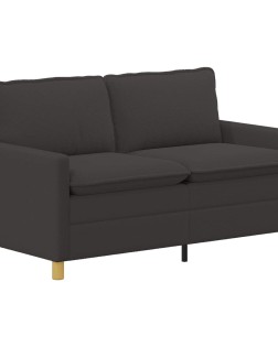 Kanapé sötétszürke 156 x 81 x 87,5 cm szövet