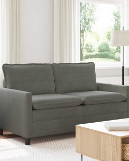 Kanapé világosszürke 156 x 81 x 87,5 cm szövet