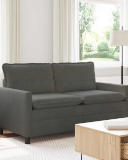 Kanapé sötétszürke 156 x 81 x 87,5 cm szövet