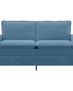 Kanapé kék 156 x 81 x 87,5 cm szövet