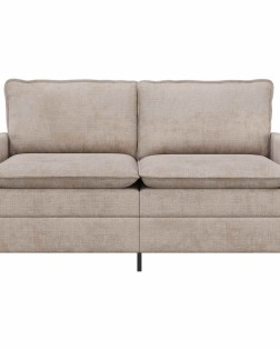 Kanapé bézs 156 x 81 x 87,5 cm poliészter