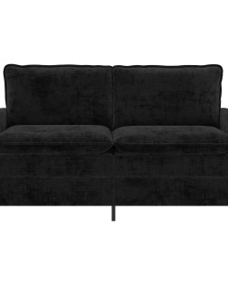 Kanapé fekete 156 x 81 x 87,5 cm poliészter