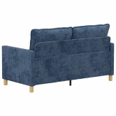 Kanapé kék 156 x 81 x 87,5 cm poliészter Kanapé kék 156 x 81 x 87,5 cm poliészter