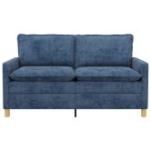 Kanapé kék 156 x 81 x 87,5 cm poliészter Kanapé kék 156 x 81 x 87,5 cm poliészter