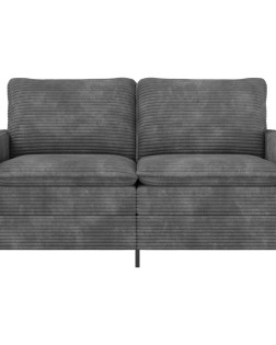 Kanapé világosszürke 156 x 81 x 87,5 cm poliészter