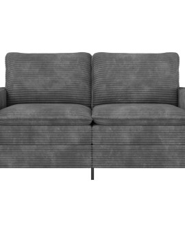 Kanapé világosszürke 156 x 81 x 87,5 cm poliészter