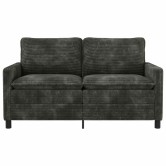 Kanapé antracitszürke 156 x 81 x 87,5 cm poliészter
