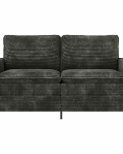 Kanapé antracitszürke 156 x 81 x 87,5 cm poliészter