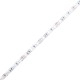 Fejtámla led -es lámpákkal fehér 200 x 16,5 x 103,5 cm faanyag