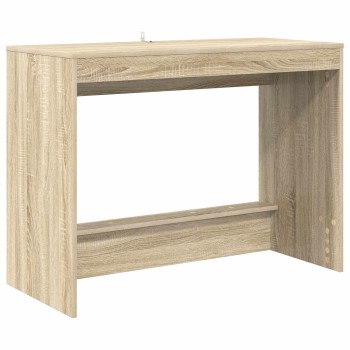 Ágyíróasztal sonoma tölgy szerelt fa 100 x 45 x 75 cm