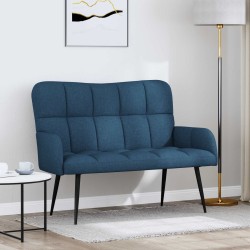 Kétfős kanapé kék 115 x 61 x 87 cm szövet