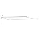 Elektromos kihúzható napernyő kék és narancs 4 × 3 m