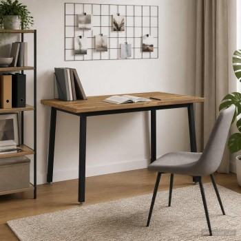 120 x 70 x 75 cm tömör akácfa fehér és fekete négyszögletes