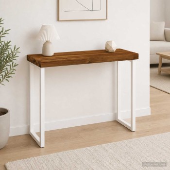 Téglalap asztallap 90 x 20 x 3,2 cm négyszögletes tömör akácfa