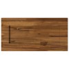Téglalap asztallap 90 x 20 x 3,2 cm négyszögletes tömör akácfa
