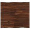 Téglalap asztallap 100 x 80 x 3,2 cm négyszögletes tömör akácfa