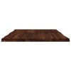 Téglalap asztallap 100 x 80 x 3,2 cm négyszögletes tömör akácfa