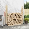 Tűzifa halmozó segéd 2 pcs antracitszürke 34 x 10 x 15 cm acél