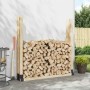 Tűzifa halmozó segéd 2 pcs antracitszürke 34 x 10 x 15 cm acél