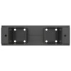 Tűzifa halmozó segéd 2 pcs antracitszürke 34 x 10 x 15 cm acél