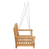 Hinta pad természetes 114 x 61 x 61,5 cm tömör teakfa