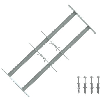 Ablakokhoz való biztonsági rács 2 keresztgerendával 3 pcs