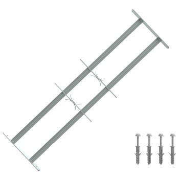 Ablakokhoz való biztonsági rács 2 keresztgerendával 3 pcs