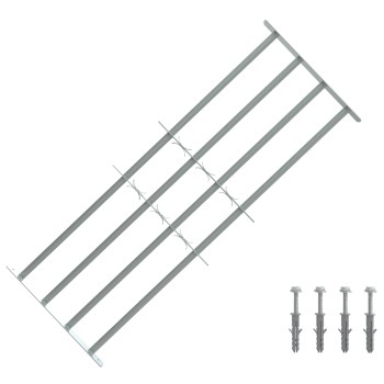 Ablakok biztonsági rács 4 keresztlécsel 3 pcs 930-1740 mm