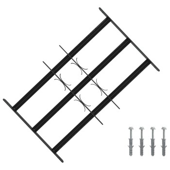 Ablakokhoz készült biztonsági rács, 3 keresztléccel 3 pcs