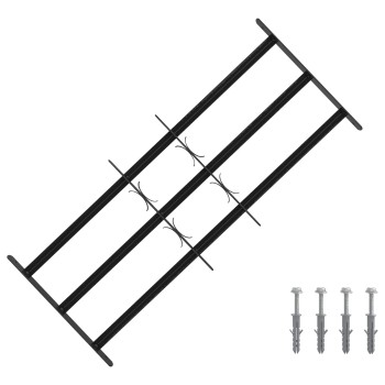Ablakokhoz készült biztonsági rács, 3 keresztléccel 3 pcs