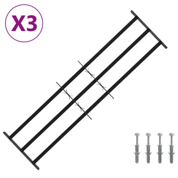 Ablakokhoz készült biztonsági rács, 3 keresztléccel 3 pcs