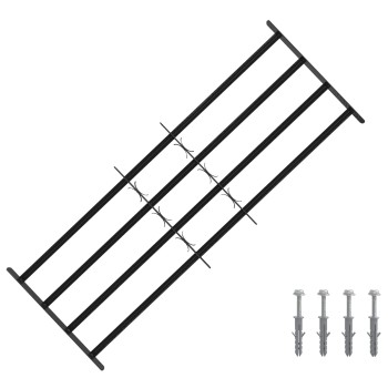 Ablakok biztonsági rács 4 keresztlécsel 3 pcs 93-174 cm