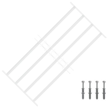 Ablakok biztonsági rács 4 keresztlécsel 63-114 cm