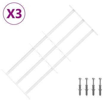 Ablakokhoz készült biztonsági rács, 3 keresztléccel 3 pcs
