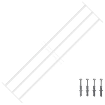 Ablakokhoz készült biztonsági rács, 3 keresztléccel 3 pcs