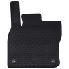 Autószőnyeg 4 pcs fekete alkalmas seat ateca 2016-hoz gumi
