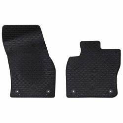 Autószőnyeg 2 pcs fekete gumi