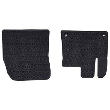 Autószőnyeg 2 pcs fekete gumi