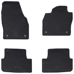 Autószőnyeg 4 pcs fekete gumi